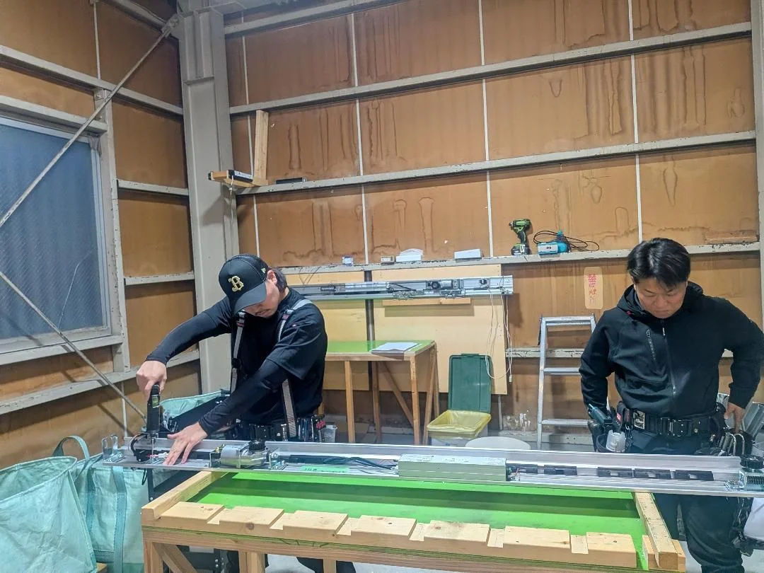 設備施工の作業イメージ